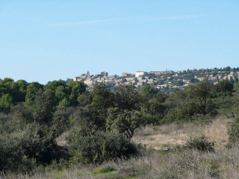 Farmhouse for sale in Gordes with a swimming pool and 8 hectares land 