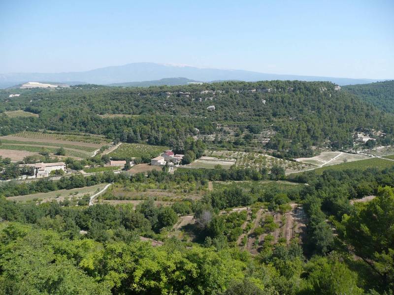 Demeure de village avec vue panoramique à la vente dans le Luberon