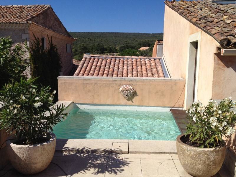 Maison de Hameau 18ème  Roussillon Gordes à 5 minutes Cour intérieure, terrasse, vue