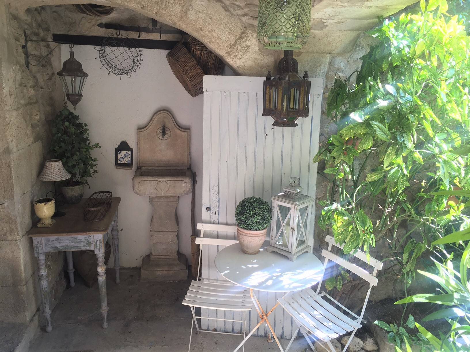Maison de village à vendre à Menerbes avec sa cour intérieure