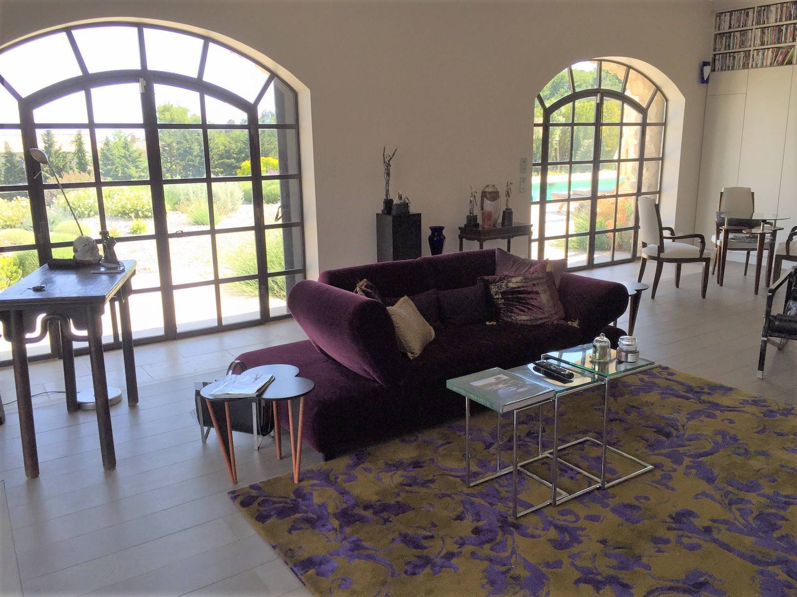 Maison d'architecte à vendre à Grignan avec une vue panoramique