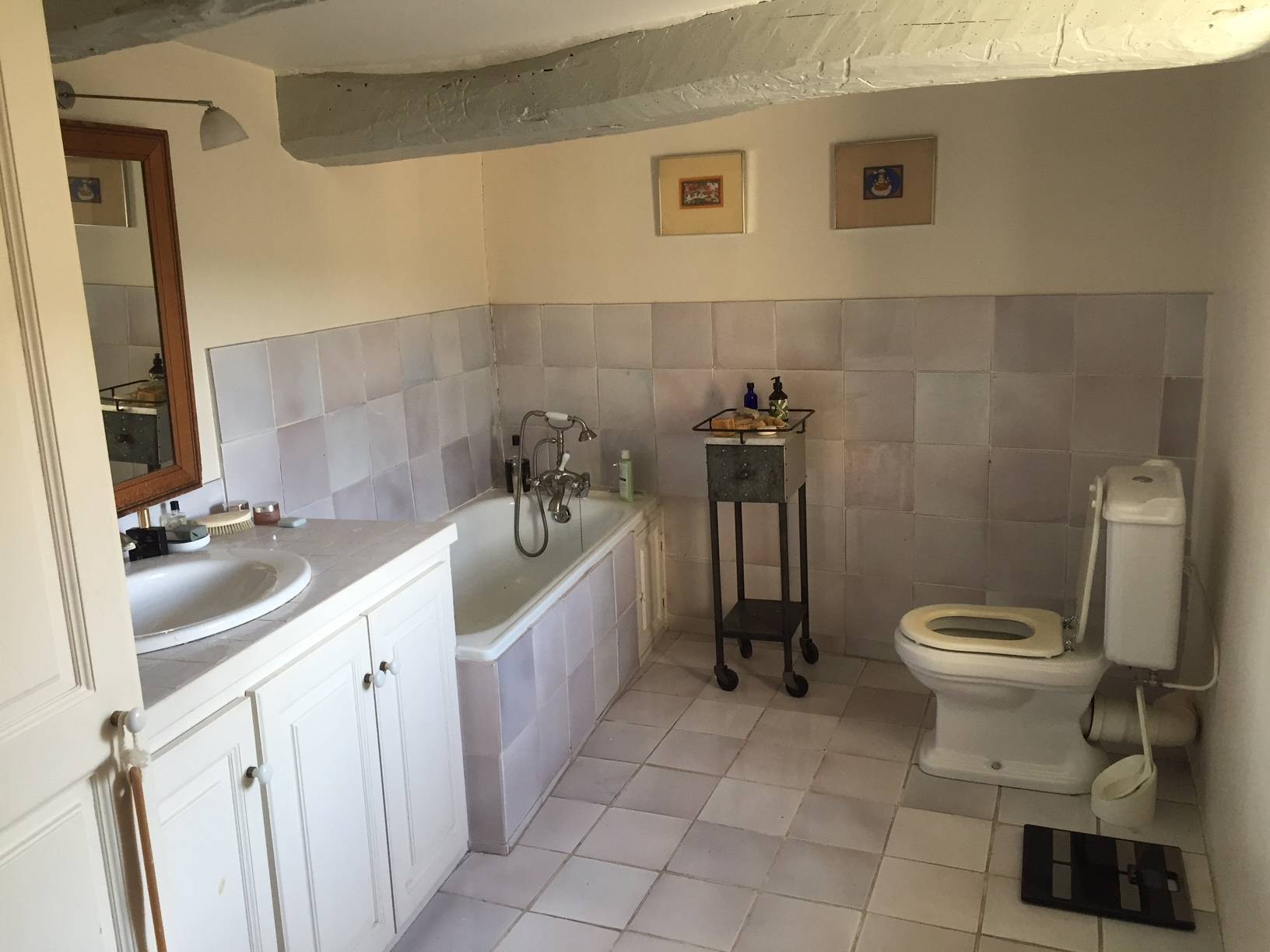 Maison de village à vendre à Bonnieux avec une vue panoramique