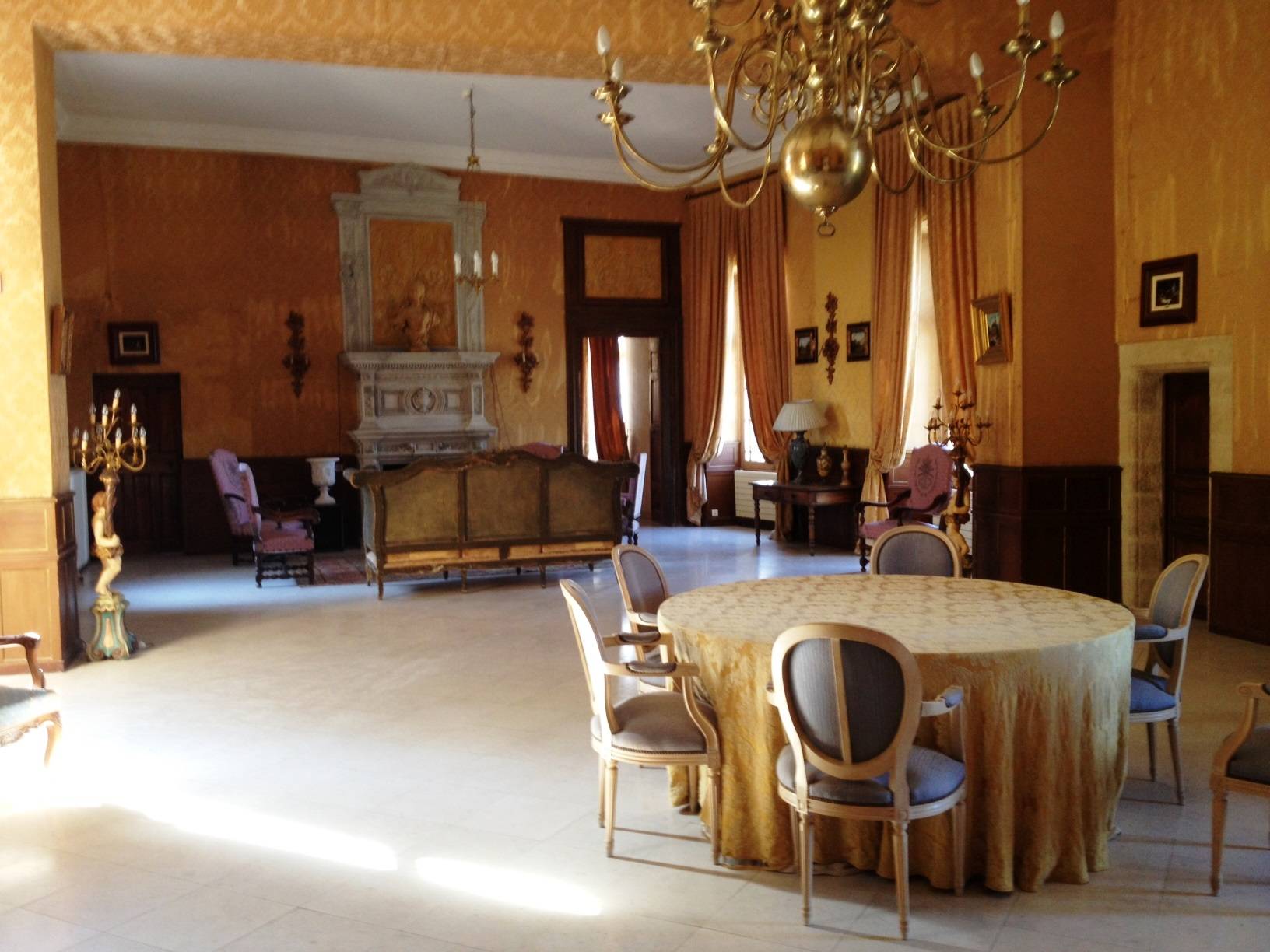salle de reception du Château