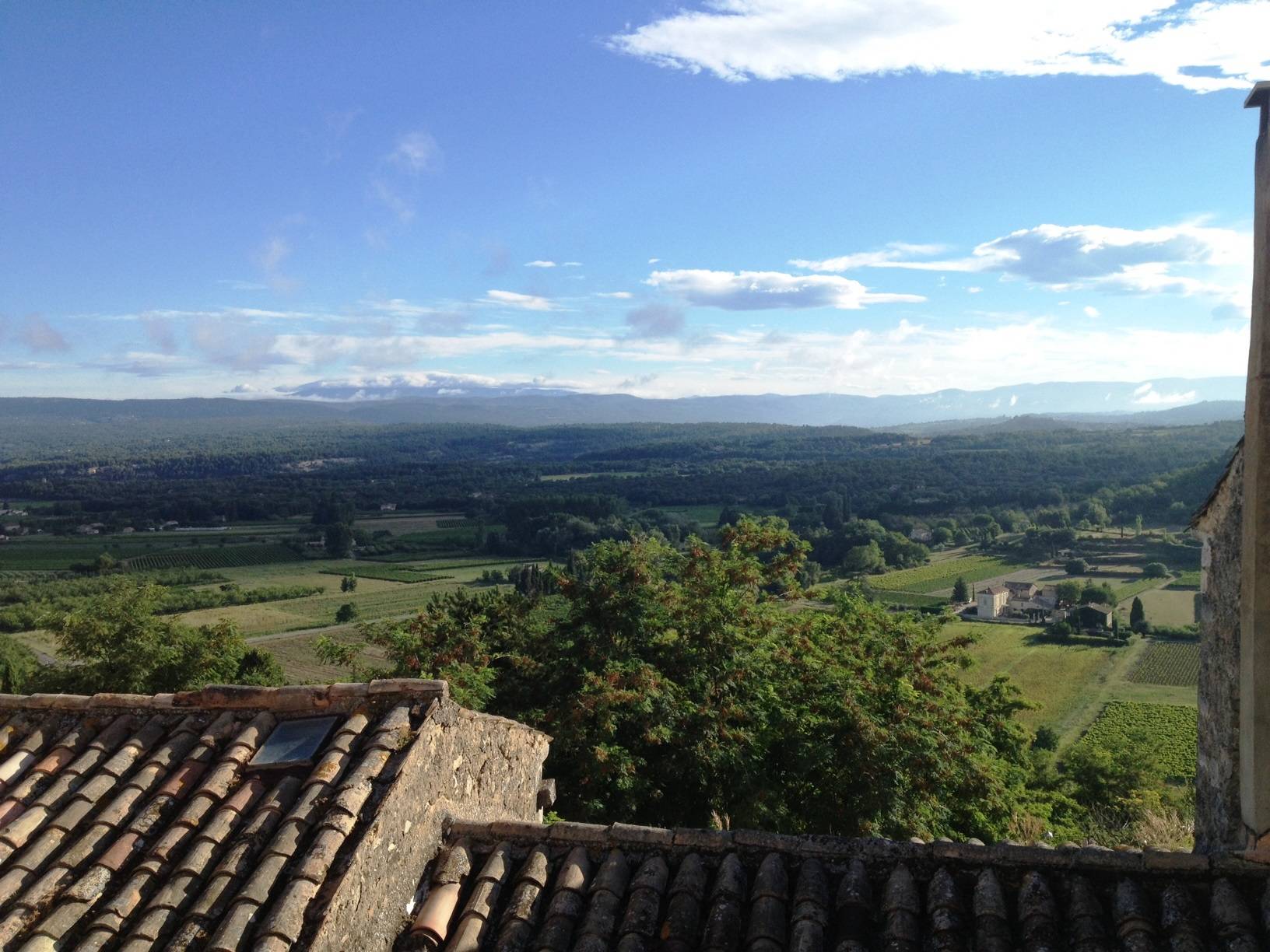 Maison de village à vendre à Menerbes avec superbe vue sur le Mont Ventoux