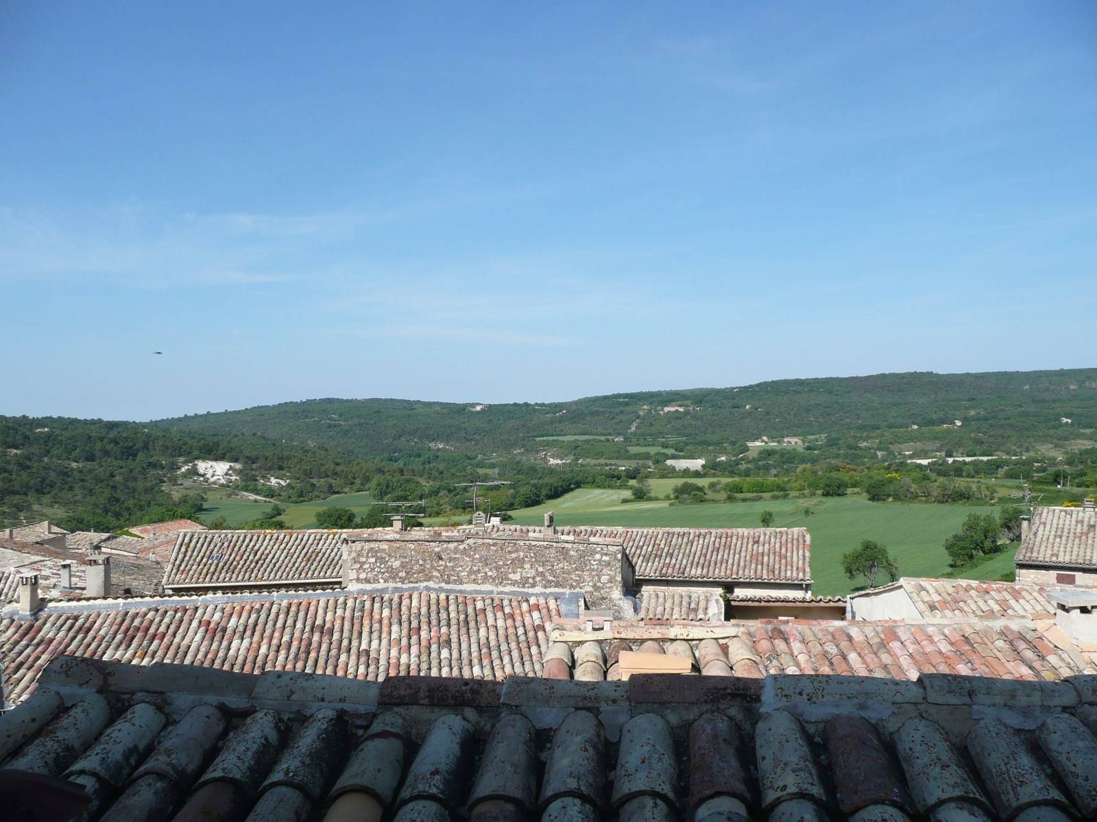 Maison de village avec vue dans le Luberon
