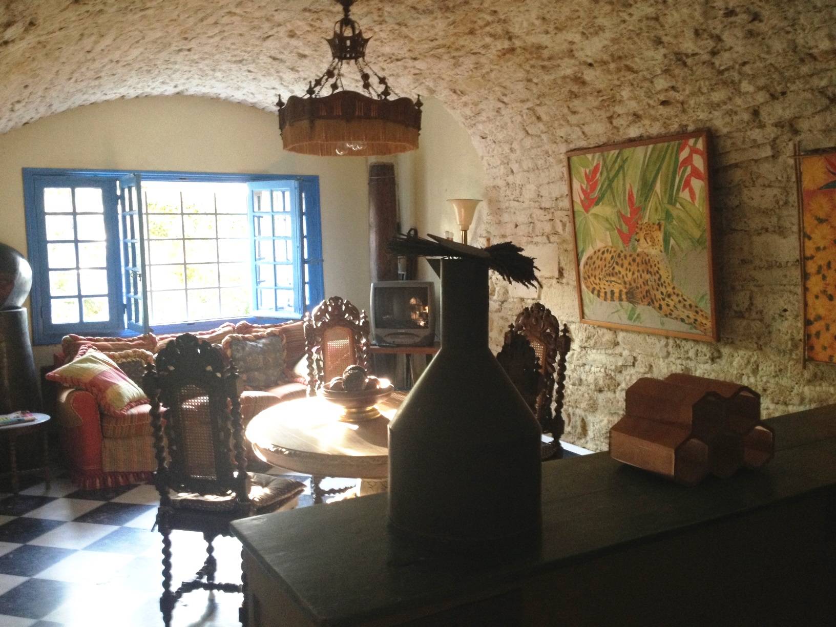 A vendre maison de village avec jardin et superbe vue sur le Luberon