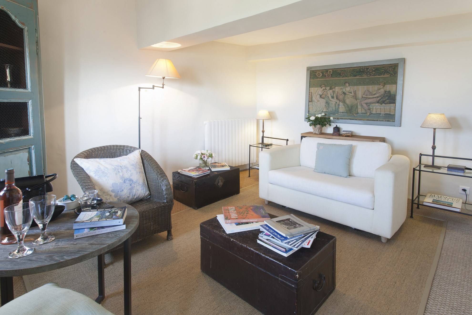 Bonnieux maison de village avec vue panoramique