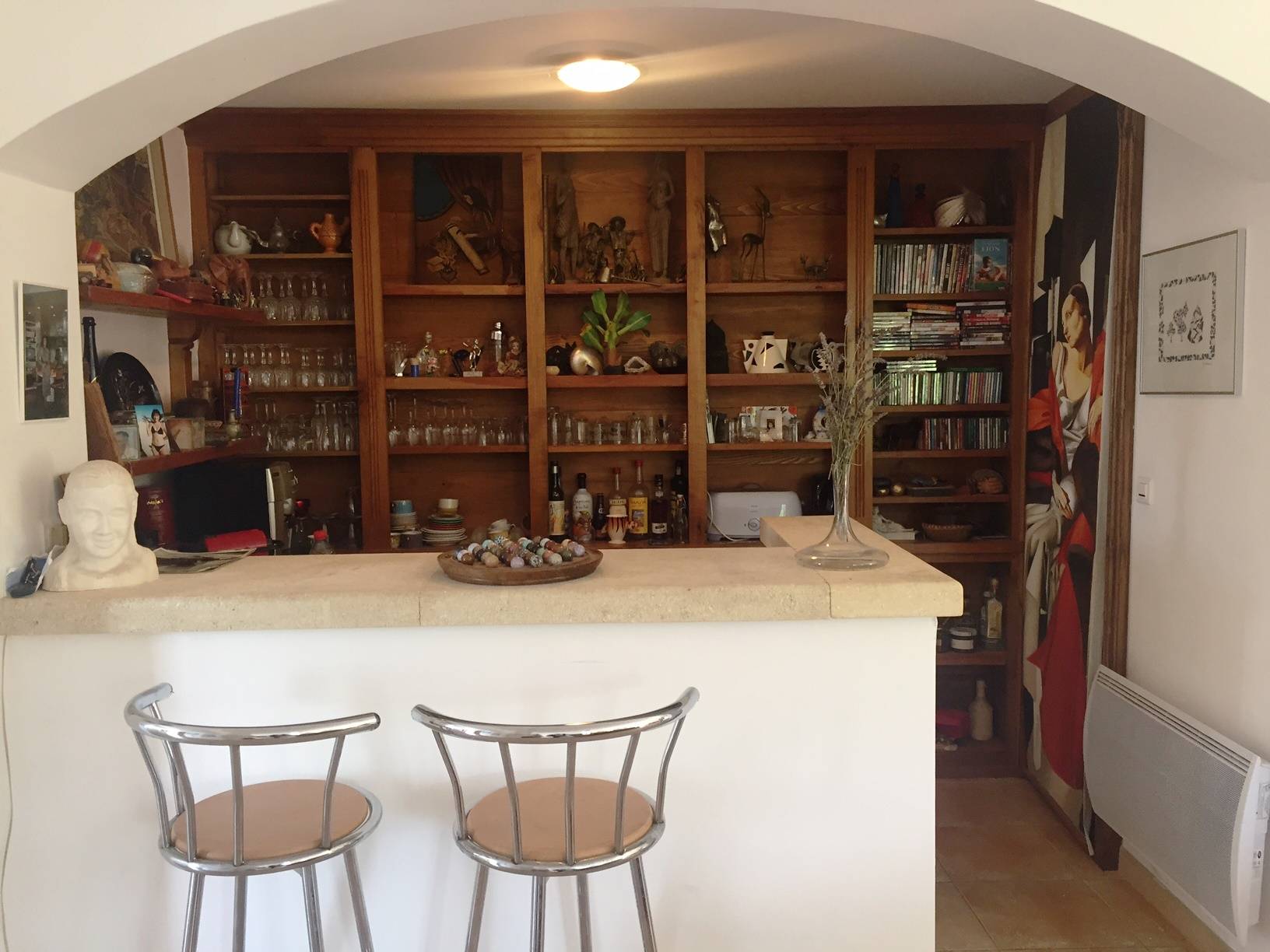 Maison de village à Menerbes avec maison d'amis jardin et piscine