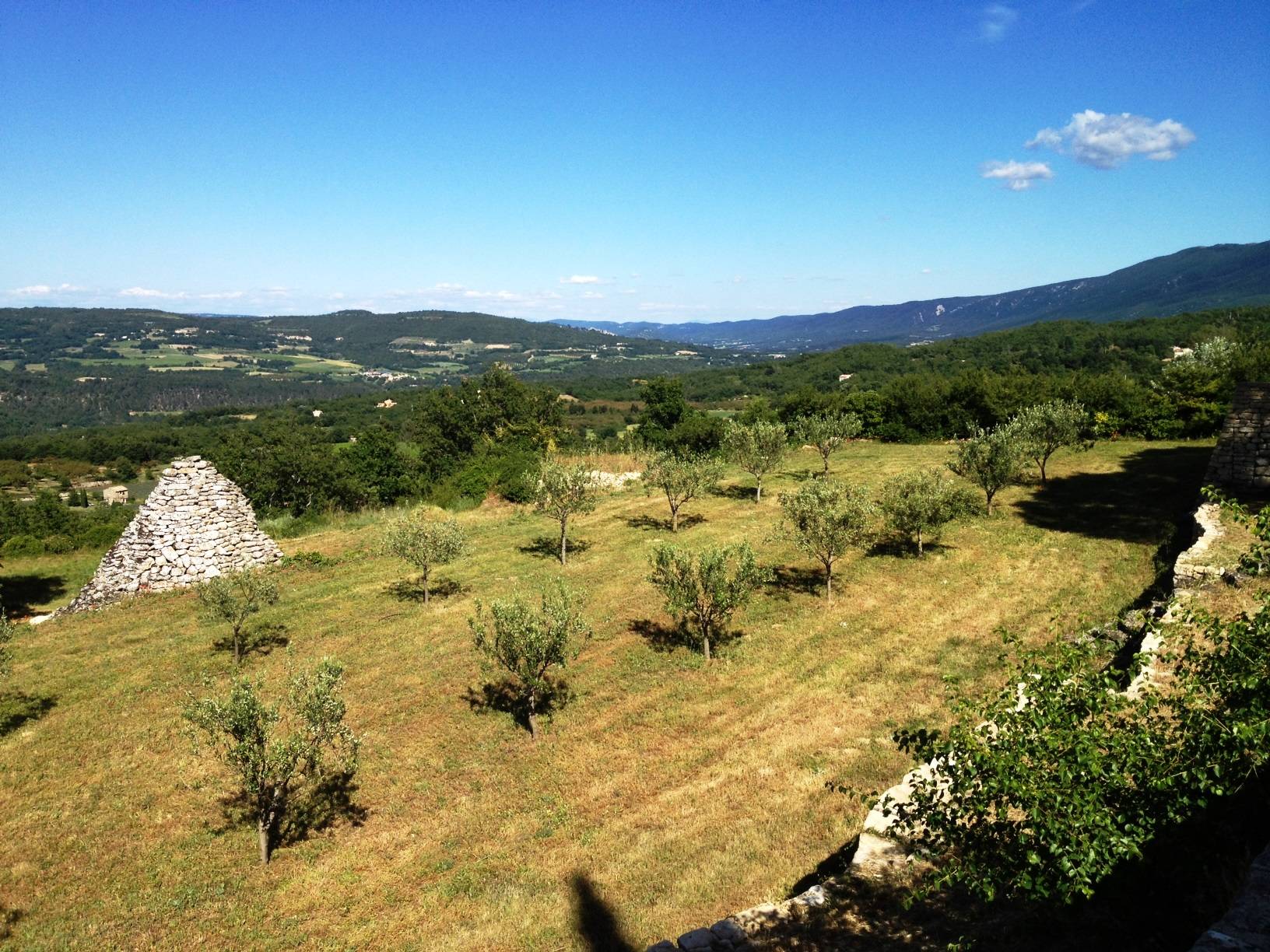 Propriété avec vue à la vente à Saignon