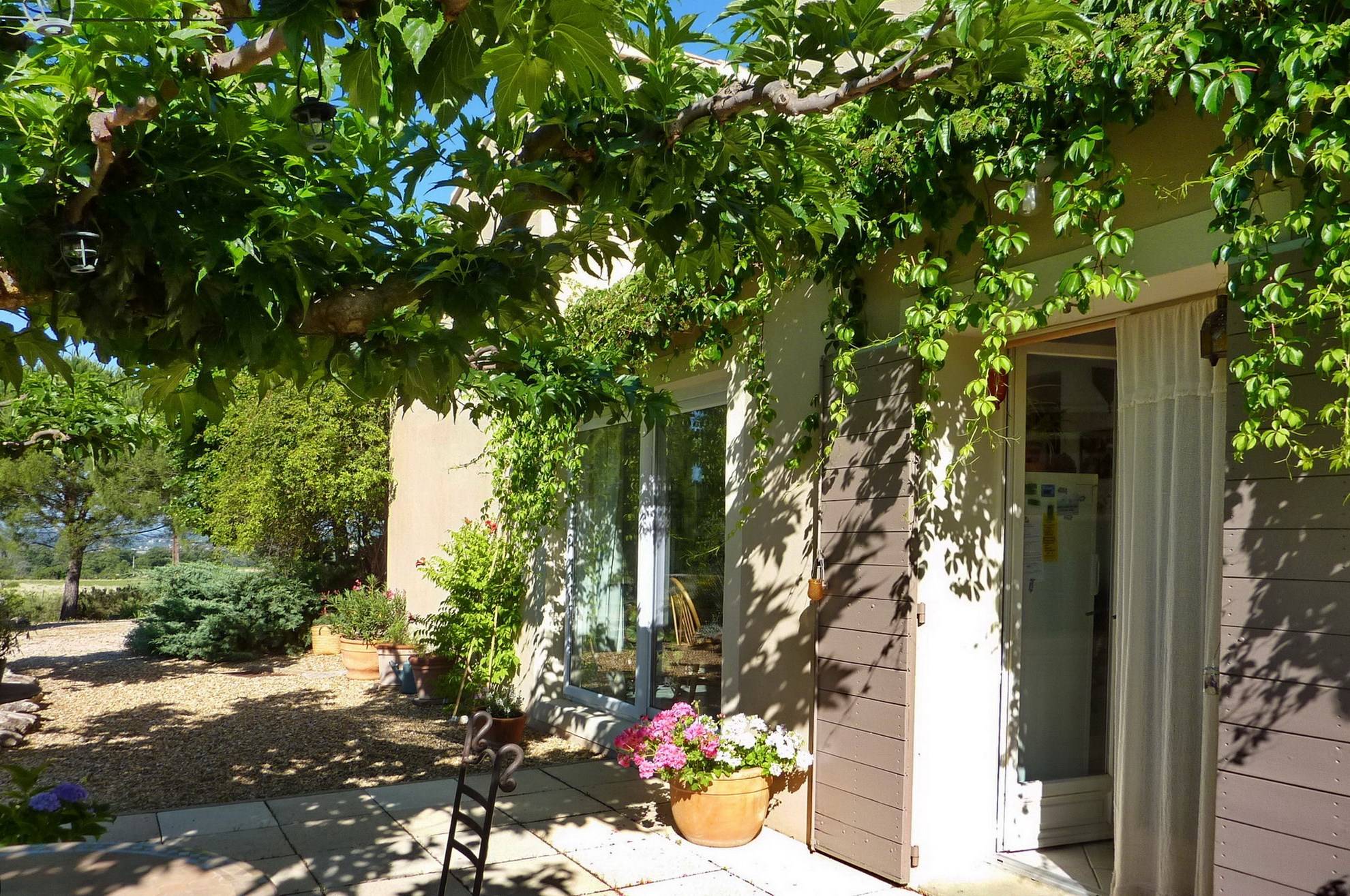 maison de plain-pied dans le luberon