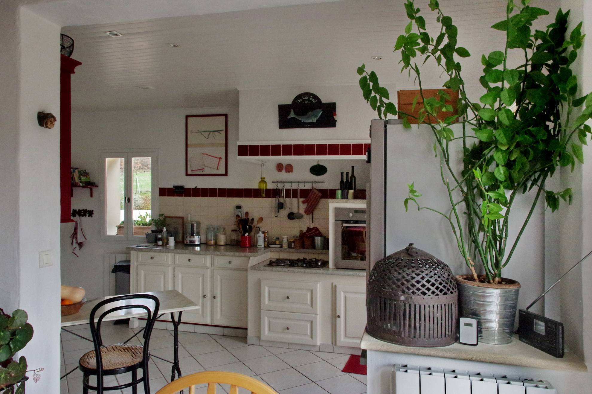 Luberon maison de plain-pied à vendre avec une vue panoramique