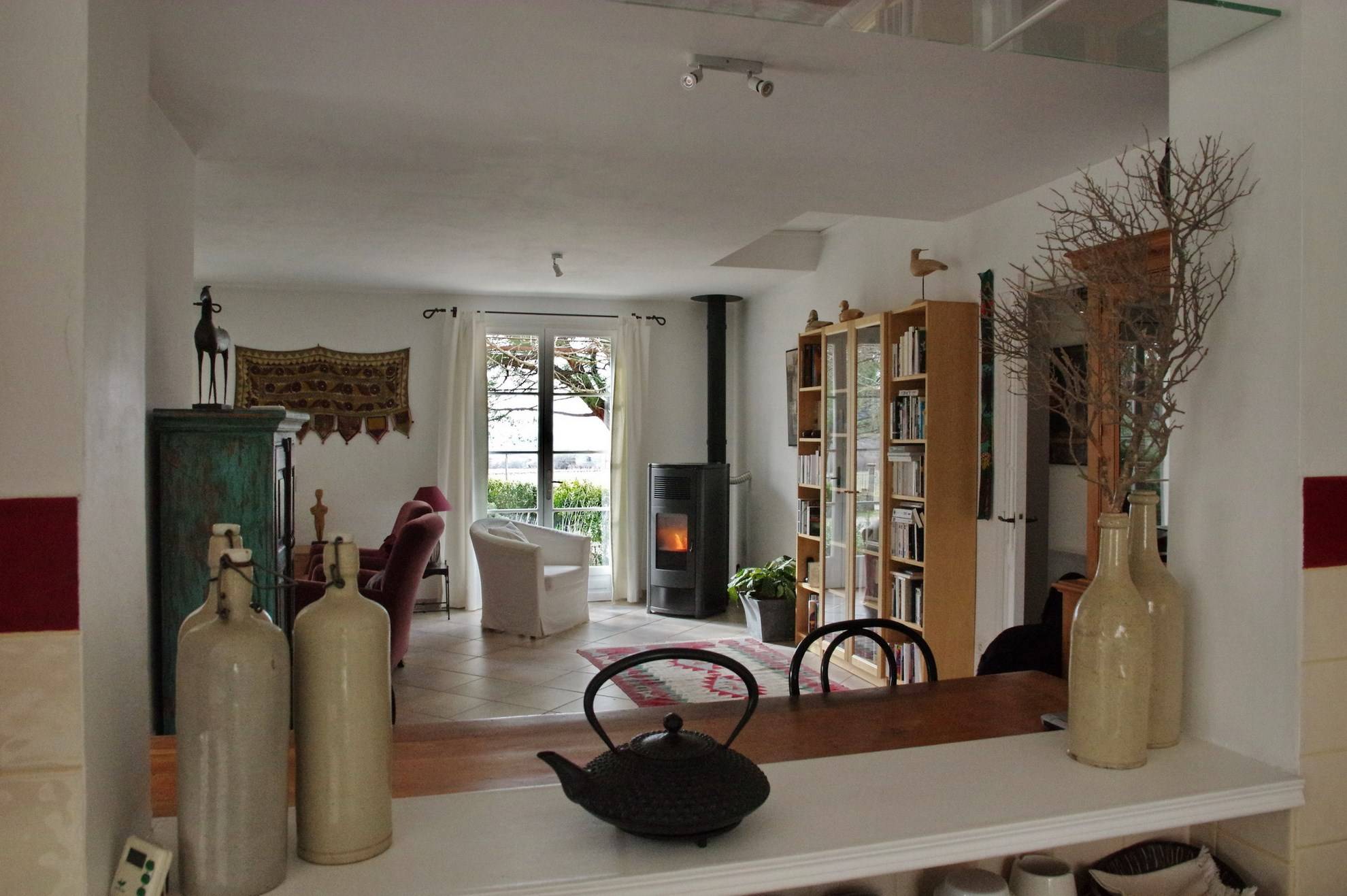 Luberon maison de plain-pied à vendre avec une vue panoramique