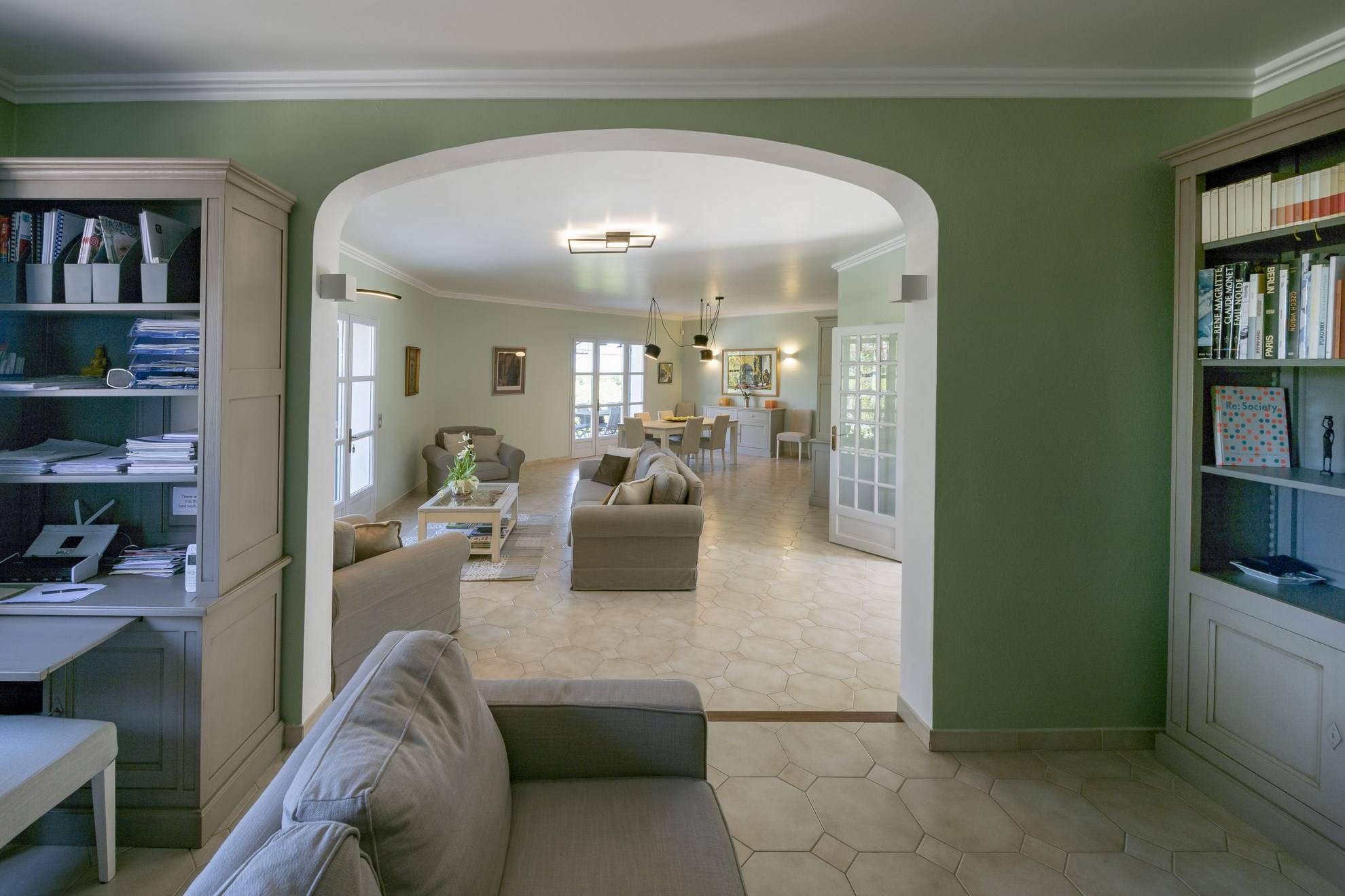 Propriété de prestige en vente à Bonnieux avec une vue panoramique