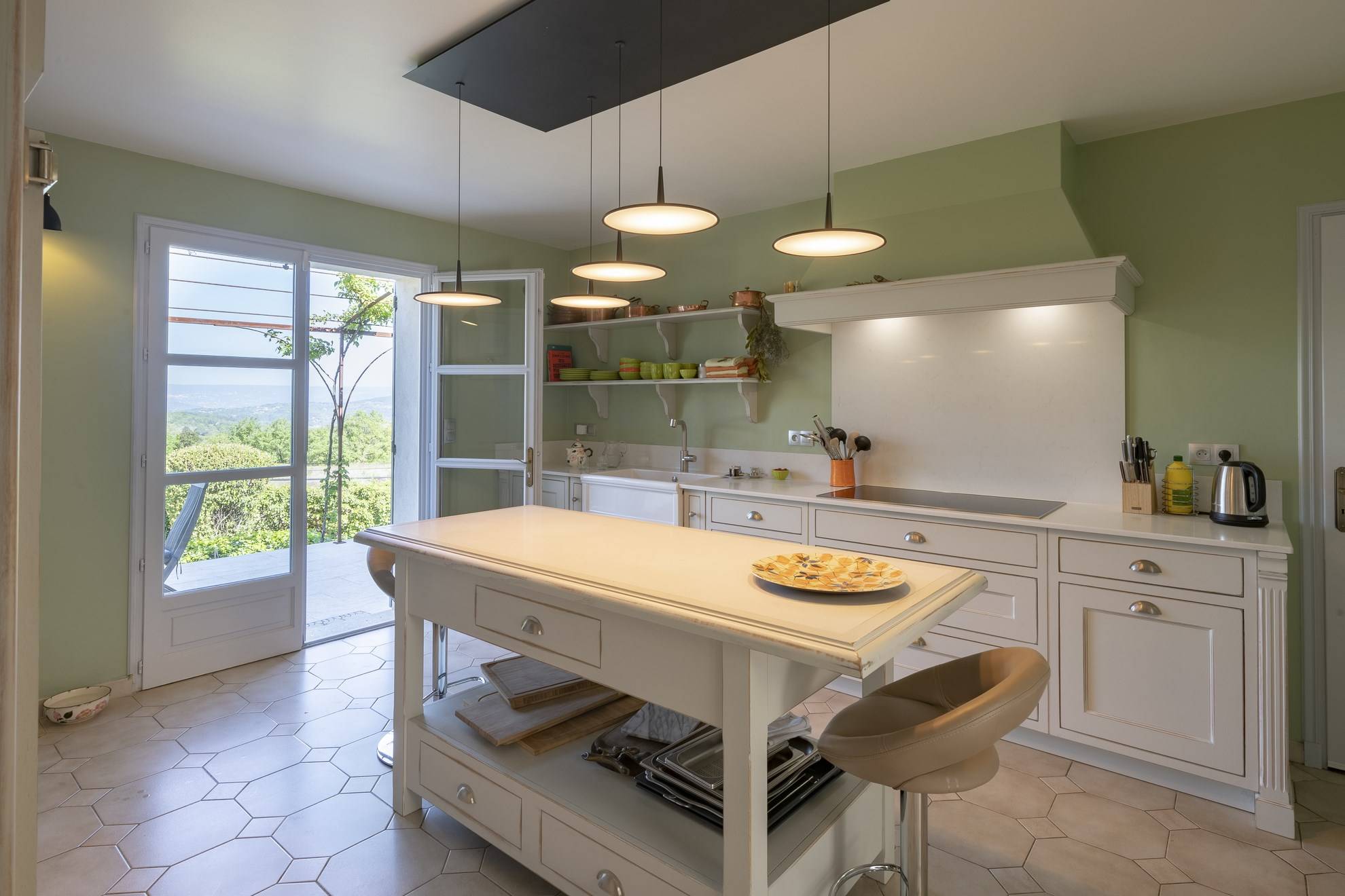 Propriété de prestige en vente à Bonnieux avec une vue panoramique