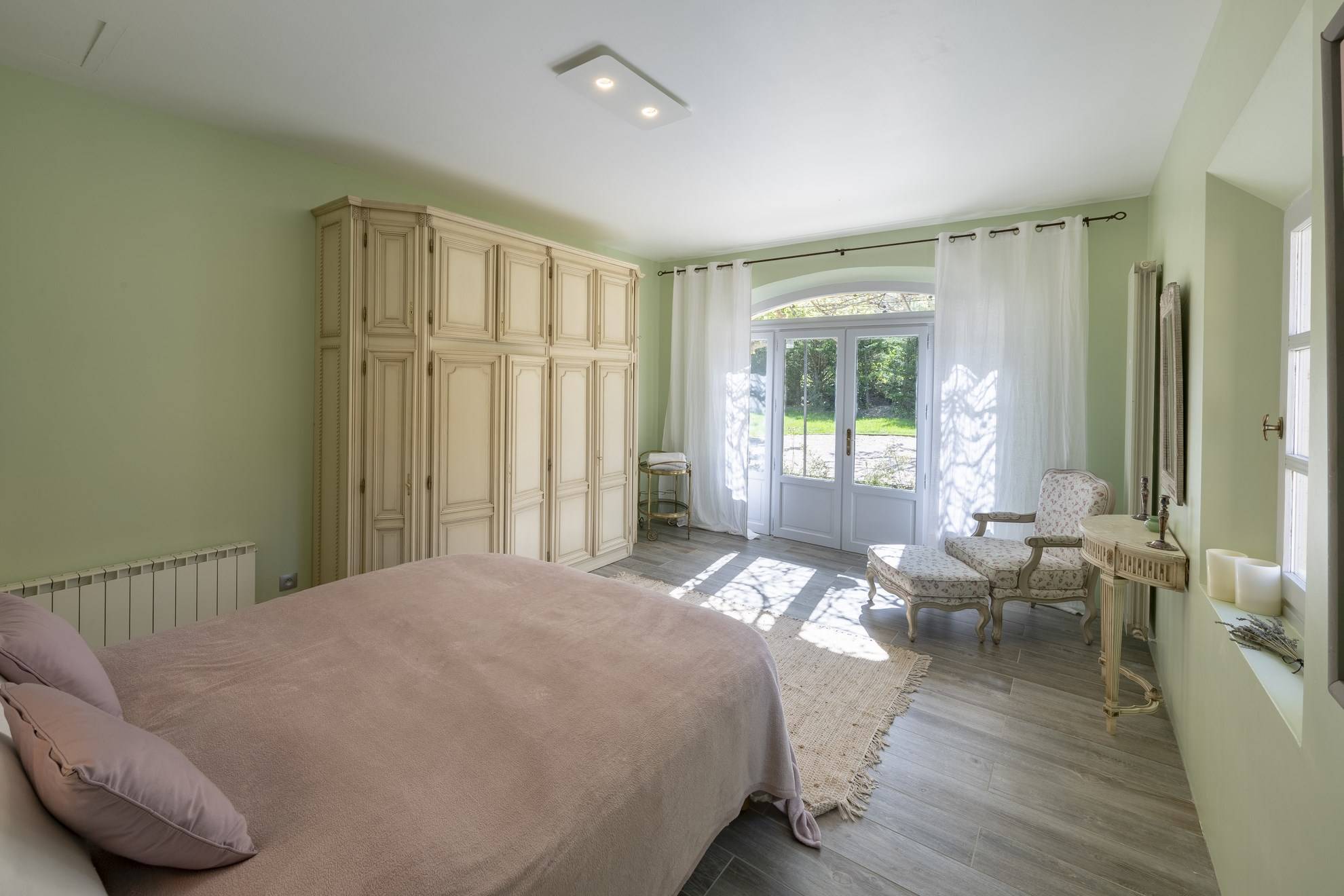 Propriété de prestige en vente à Bonnieux avec une vue panoramique