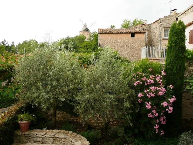 Maison de Village à vendre à Goult avec cour intérieure jardin et vue
