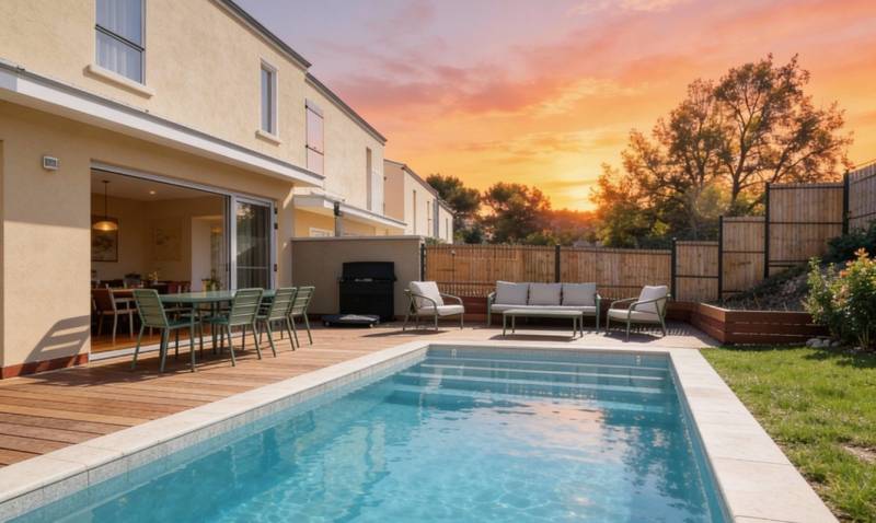 maison neuve ménerbes