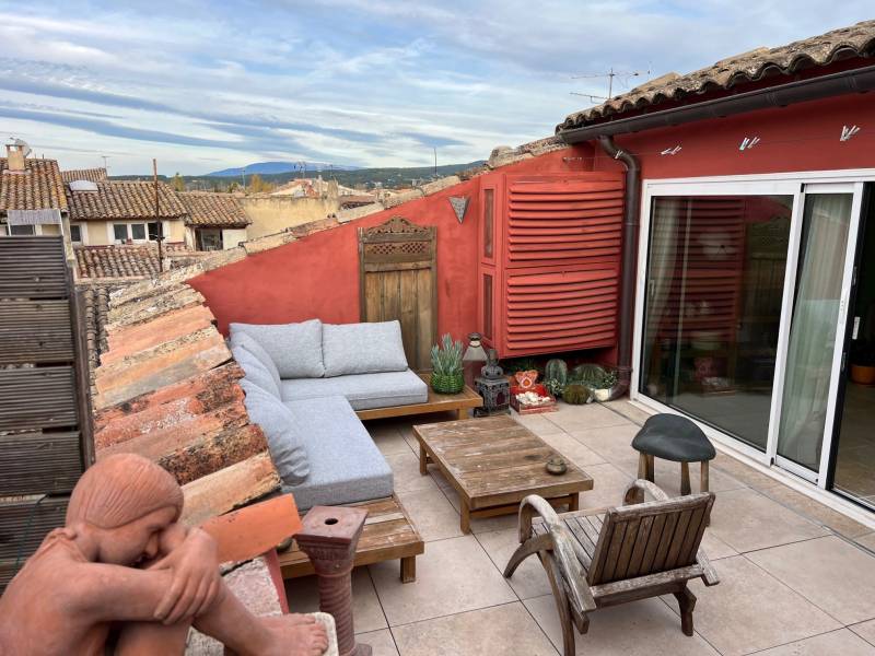appartement avec terrasse l'isle sur la sorgue