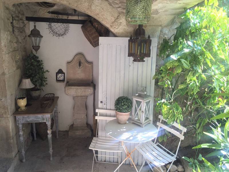 Maison de village à vendre à Menerbes avec sa cour intérieure
