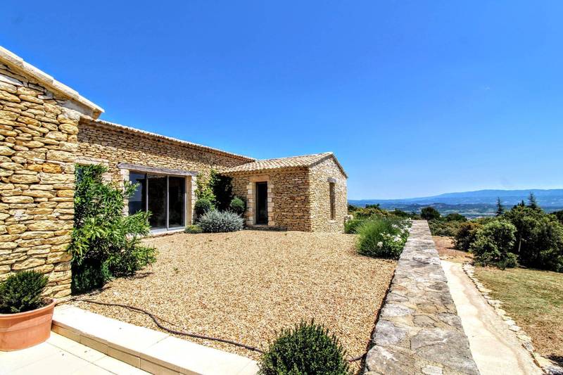 Gordes maison de luxe à vendre face au Luberon