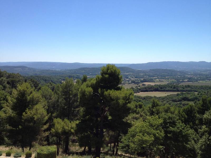 Propriété de prestige à vendre à Lourmarin avec une vue panoramique