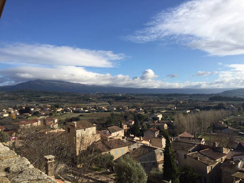 Maison de village à vendre à Caromb avec une terrasse et une vue panoramique