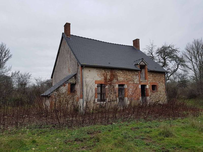 Territoire de chasse à vendre en Sologne avec une ferme à rénover