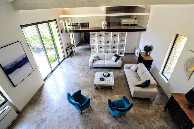 Espace de vie contemporain à Gordes