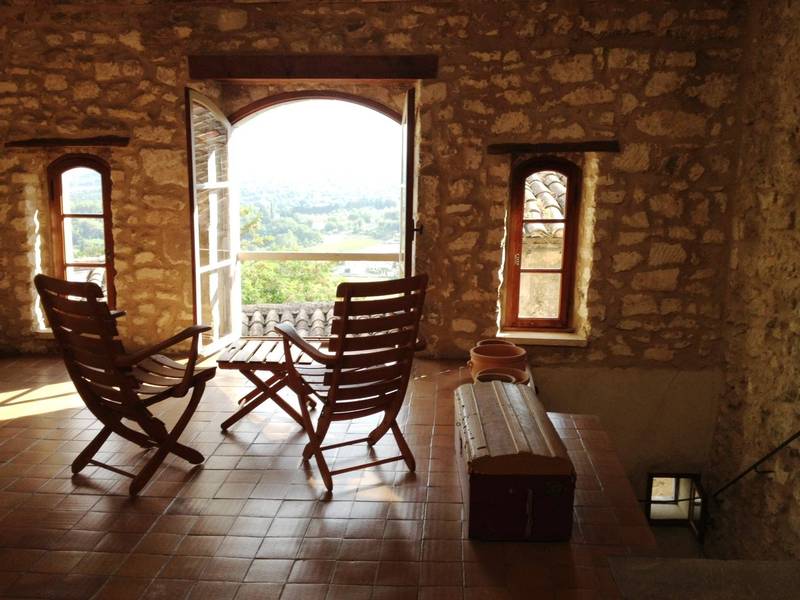 Maison avec vue sur le Mont Ventoux