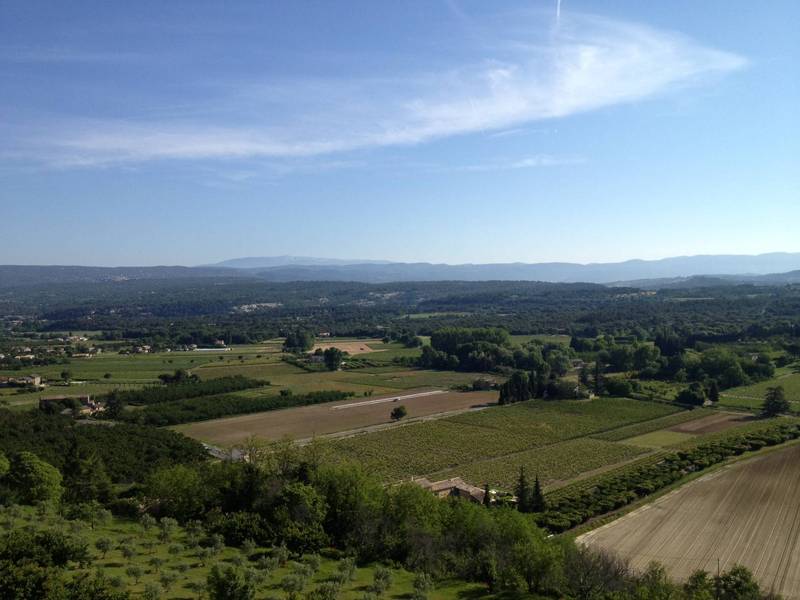 A vendre Menerbes maison avec superbe vue sur le Mont Ventoux