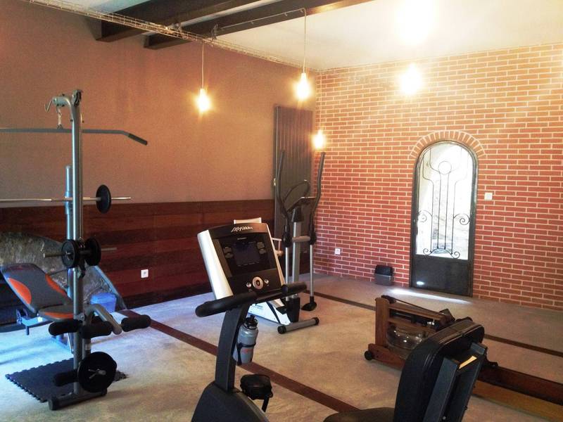 Maison à vendre avec sa salle de sport privée