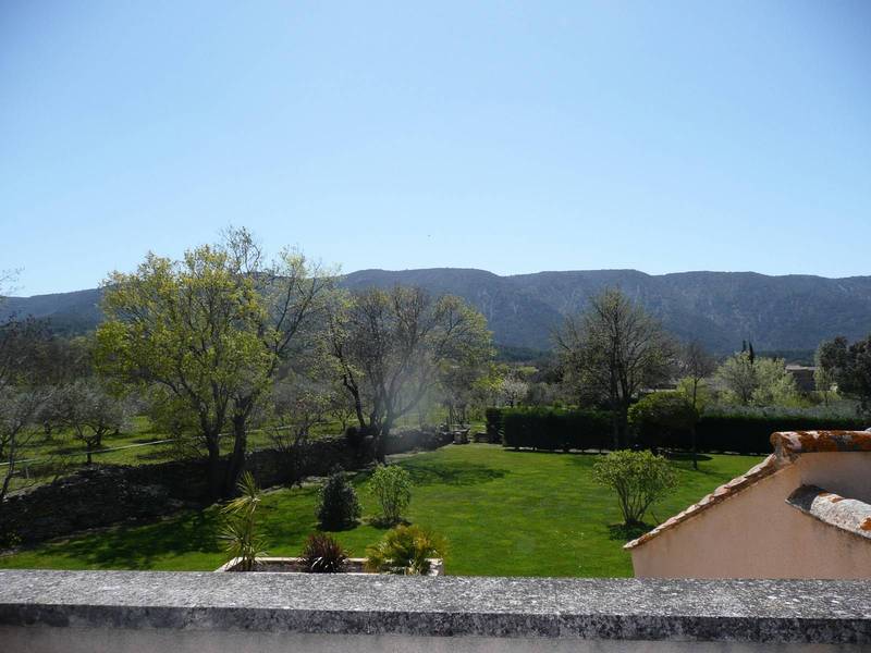 Maison moderne de plain-pied à vendre à Menerbes vue panoramique