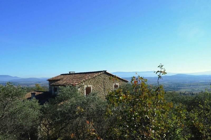 Vente d'une maison à Gordes avec vue panoramique