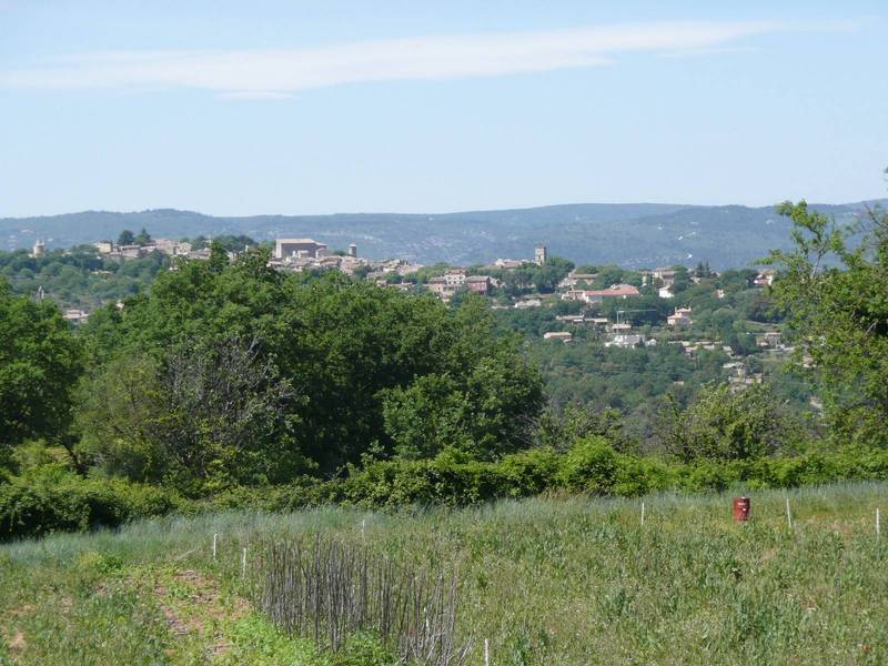 Maison à vendre avec superbe vue sur le village de Goult