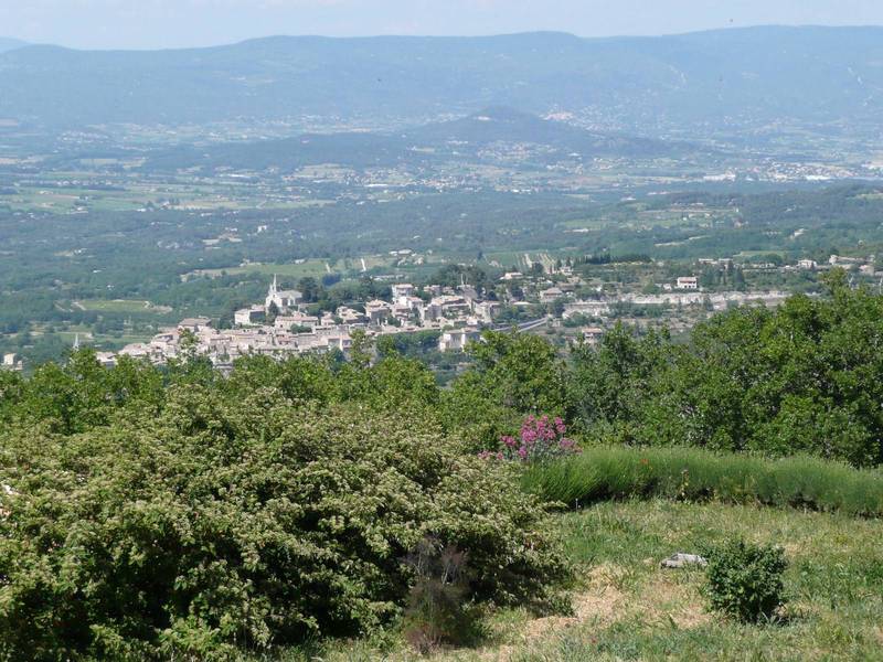 Bonnieux maison avec vue panoramique
