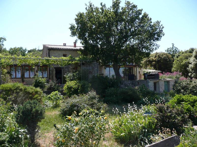 Bonnieux bergerie rénovée avec vue