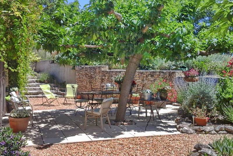 Luberon maison de plain-pied à vendre avec une vue panoramique
