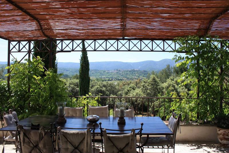 Superbe vue sur le village de Menerbes