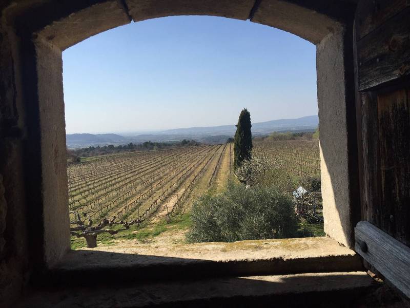 Maison de hameau à vendre à Menerbes avec une superbe vue