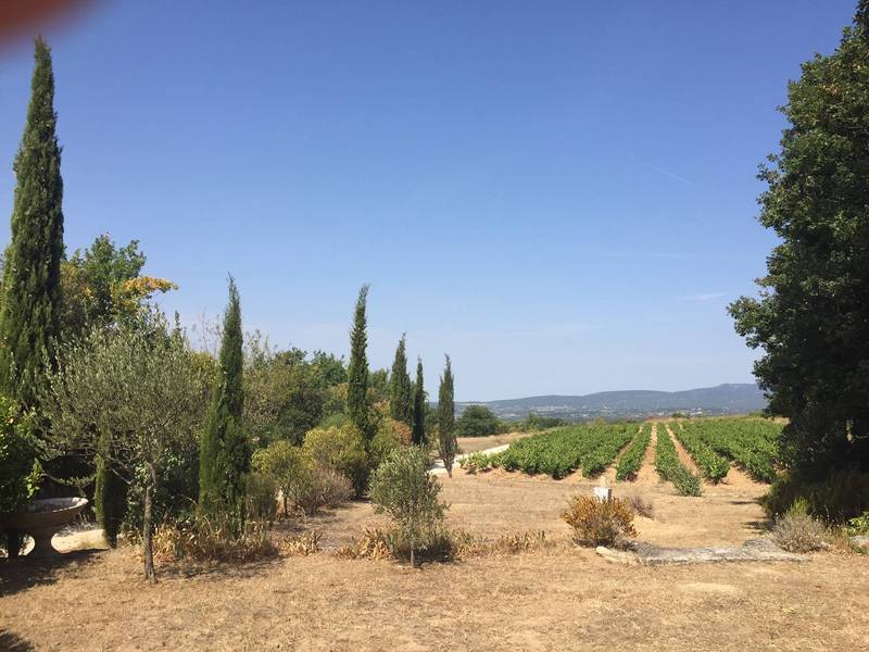 Bergerie en pierre rénovée à vendre à Menerbes avec une superbe vue