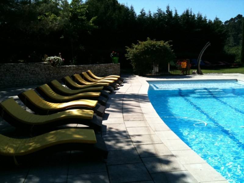 Chambres d'Hotes  à vendre à Ménerbes avec une vue sur la Montagne du Luberon et les vignes