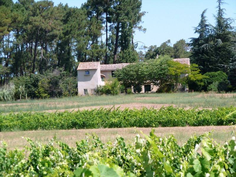 Mas ancien à restaurer à vendre près de Roussillon avec vignes, pinède et vue panoramique